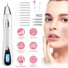 Skin Tag Removal Repair Kit Freckle Wart Mole Remover Pen with 9 Intensity Levels 10 Fine Needles 3 Coarse Needles