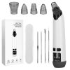 Pimple Popper Blackhead Extractor Vacuum Electric Acne Removal Tool with 4 Probes for All Skins