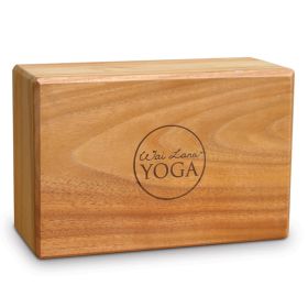 Teak Yoga Block