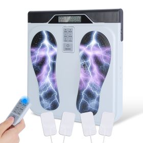 Foot Massager for Neuropathy Pain TENS Stimulator With 10 Modes 50 Intensities Rechargeable EMS For Muscle Relaxation Cramps Circulation