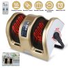 Shiatsu Foot Massager Electric Foot Massaging Machine Feet Kneading Massager with Auto/Manual Modes Heating Function 15Mins Auto Off 350° Rotable Supp