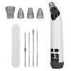 Pimple Popper Blackhead Extractor Vacuum Electric Acne Removal Tool with 4 Probes for All Skins