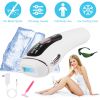 KOCASO Laser Hair Removal For Woman or Man Ice Cooling Permanent IPL Hair Remover Painless 999999 Flashes Lasting Hair Reduction for Armpits Legs