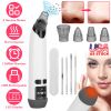 Pimple Popper Blackhead Extractor Vacuum Electric Acne Removal Tool with 4 Probes for All Skins