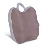 Shiatsu Back And Waist Massager With Heat Cordless Rechargeable Kneading Lower Back Massage Pillow Portable Lumbar Massager