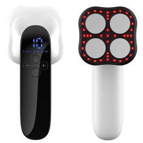 Body Shaping Machine Cordless Cellulite Massager Skin Tightening Device with 3 Modes 10 Levels Heating Function 15Mins Auto-off for Belly Waist Butt A