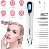 Skin Tag Removal Repair Kit Freckle Wart Mole Remover Pen with 9 Intensity Levels 10 Fine Needles 3 Coarse Needles