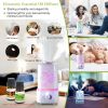 Ultrasonic Essential Oil Diffuser & Air Humidifier with 7-Color LED Lights -1500 ml Water Auto-Off