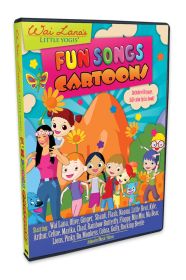 Wai Lana™s Little Yogis Fun Songs Cartoon DVD with Lyrics Book
