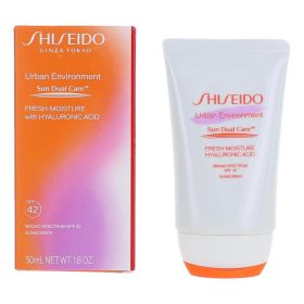 Urban Environment Sun Dual Care by Shiseido Fresh Moisture Hylauronic Acid with SPF 42