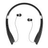 Foldable Wireless 4.1 Sport Neckband Headphones – Retractable Earbuds, Sweatproof Stereo Earphones