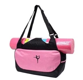Multi-function Yoga Mat Tote Bag: Lightweight, Durable, Breathable Pouch[Pink]