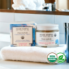 Frankincense Poppy Face Scrub for Combination/Dry Skin - Organic, Vegan & Cruelty-free