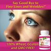 PhyGLOW  350 mg Ceramide Beauty Supplement Skin Care Hydration Moisture Restoring with Multivitamins A C D E Super Vegan Anti Aging