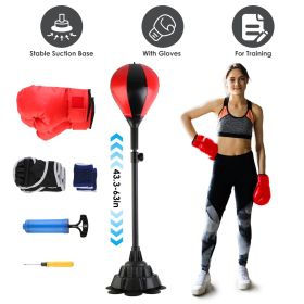 Adjustable Height Punching Bag (Freestanding Training Bag)