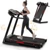Folding Treadmill for Home Gym - 3.5 HP Portable Folding with Incline electric Treadmill for Running Walking Jogging Exercise with 12 Preset Programs
