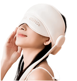 New Creative Sleep Aid Head Eye Massager Heating Pain Relief Relaxing Apparatus Massage At Home