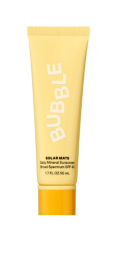 Bubble Skincare Solar Mate Mineral Sunscreen SPF 40, Sun Protection, Everyday Care, All Skin Types, 1.7 fl oz / 50mL