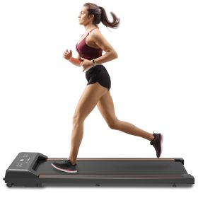 Compact Walking & Jogging Treadmill with LED Display and Remote Control – 2.5 HP Quiet Motor 265 lbs