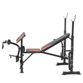 Weight Bench, Multi-Functional Adjustable Weight Bench Press for Full Body Workout, 660 lbs Exercise Sit up Bench for Home Gym Strength Training