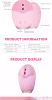 Automatic Foaming Silicone Facial Cleansing Brush - Purple