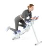 Foldable Core & Abdominal Trainer with LCD Display – Adjustable Ab Machine, 330 lb Capacity
