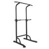 Power Tower for Strength Training has Dip Station, Pull Up Bar, Height. Adjustable  Multi-Function Home Gym Fitness Equipment