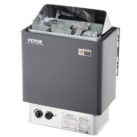 VEVOR Sauna Heater, 3 KW 220 V Electric Sauna Stove, Steam Bath Sauna Heater with Built-In Controls