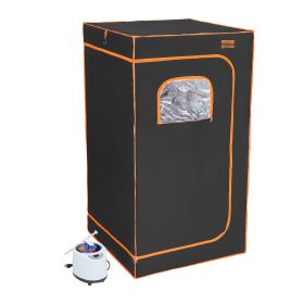 VEVOR Portable Steam Sauna Tent Full Size 1200 W Personal Sauna Blanket W/ Chair