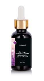 Dream Essential Oil, 1 oz Eucalyptus Lavender Oil Blend supports respiratory health, relaxation, and sleep. A diffuser creates your own peaceful cloud
