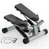 Mini Stepper with Resistance Bands, Stair Stepper for Exercise at Home