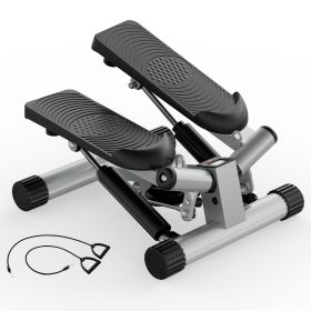 Mini Stepper with Resistance Bands, Stair Stepper for Exercise at Home