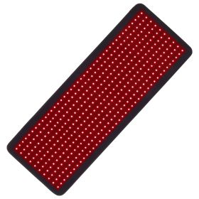 VEVOR Red Light Therapy Mat for Body, 400 LED 1200 Chips LED Light Therapy Pad with Controller, 10 Hz Pulse, 5-30 Min Timer