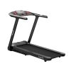 4.75 HP Heavy Duty Folding Treadmill with Preset Programs Touch Screen Control