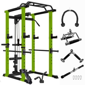 Green Multi-Functional Power Cage, 1000 lb Capacity