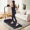 NEW Folding Walking Pad Under Desk Treadmill for Home Office 2.5 HP Walking Treadmill With Incline 0.5-7.5 MPH 300 LBS Capacity