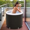 Ice Plunge Tub  Cold Water Immersion Cryotherapy for athletes 66 gallon w/lid. Suitable for indoor and outdoor use