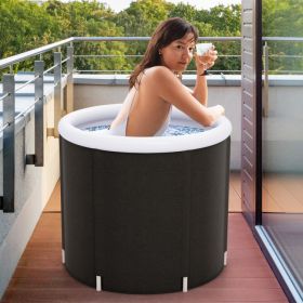 Ice Plunge Tub  Cold Water Immersion Cryotherapy for athletes 66 gallon w/lid. Suitable for indoor and outdoor use