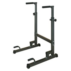 Power Tower Dip Station with Adjustable Height & Detachable Bench – Multi-Function Strength Training System for Home Gym