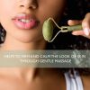 Jade Roller Ice Face Mask Set. Beat the heat with this cold mask treatment