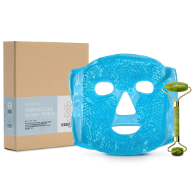 Jade Roller Ice Face Mask Set. Beat the heat with this cold mask treatment