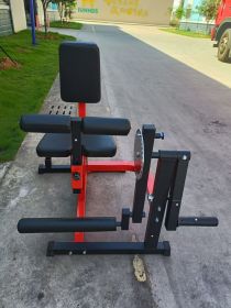 Adjustable Leg Extension and Curl Machine, Heavy Duty Leg Rotary Extension Machine for Lower Body Workouts, Multi-functional Home Gym Weight Machine