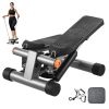Hydraulic Mini Stair Stepper with Resistance Bands
