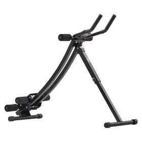 Core Abdominal Trainer Workout Machine:  Adjustable Compact Equipment for Home Gym