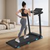 Foldable Treadmill with Incline – 3.0 HP Quiet Home Treadmill, 300 lb Capacity