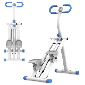 Vertical Climber Stair Stepper with Resistance – Foldable Full-Body Workout Machine for Home Gym