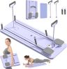 Pilates Board-Reformer Set,Multi-Purpose Foldable Reformer Board for Home,5 in 1 Pilates Sliding Board,Purple
