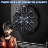 Musical Boxing Target Machine Music Boxing Parent-Child Game Bluetooth Rechargeable