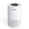 TENKER AP-6980 Air Purifier White US 1300 ft Large Rooms H 13 Heap 3-Stage Filtration 3 Speeds 3 Timer w/Light Air Cleaner Machine