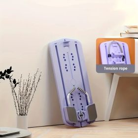 Multi-Functional Folding Abdominal Exercise Board – Core Trainer, Ski-Mode Board & Full-Body Home Workout System (Purple)